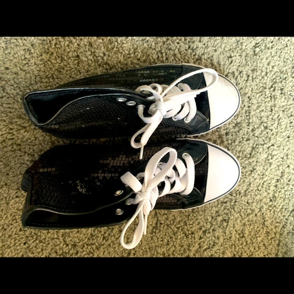 Shoes Hip Hop Dance Shoes Sequined High Tops Sz 7 Poshmark